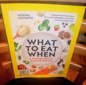 New! National Geographic What to Eat When Magazine